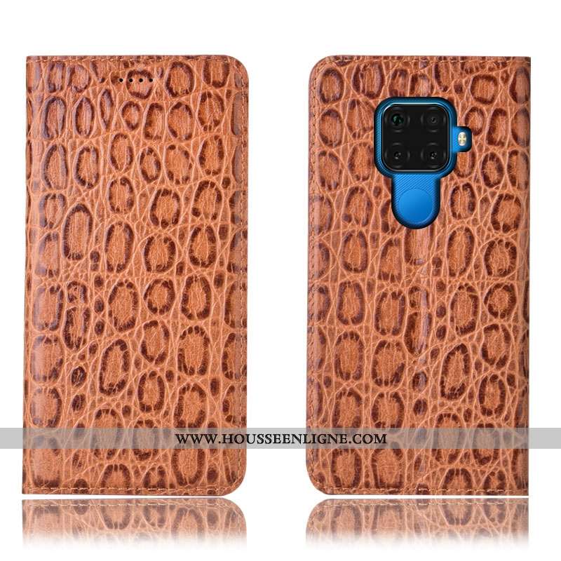 Housse Huawei Mate 30 Lite Modèle Fleurie Protection Coque Incassable Téléphone Portable Étui Bordea