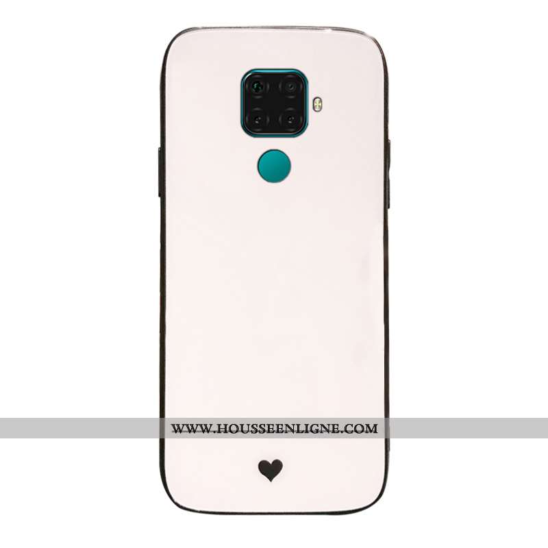 Housse Huawei Mate 30 Lite Personnalité Créatif Miroir Rose Maquillage Étui Coque