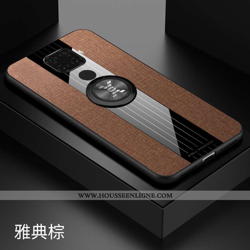 Housse Huawei Mate 30 Lite Protection Modèle Fleurie Incassable À Bord Une Agrafe Téléphone Portable