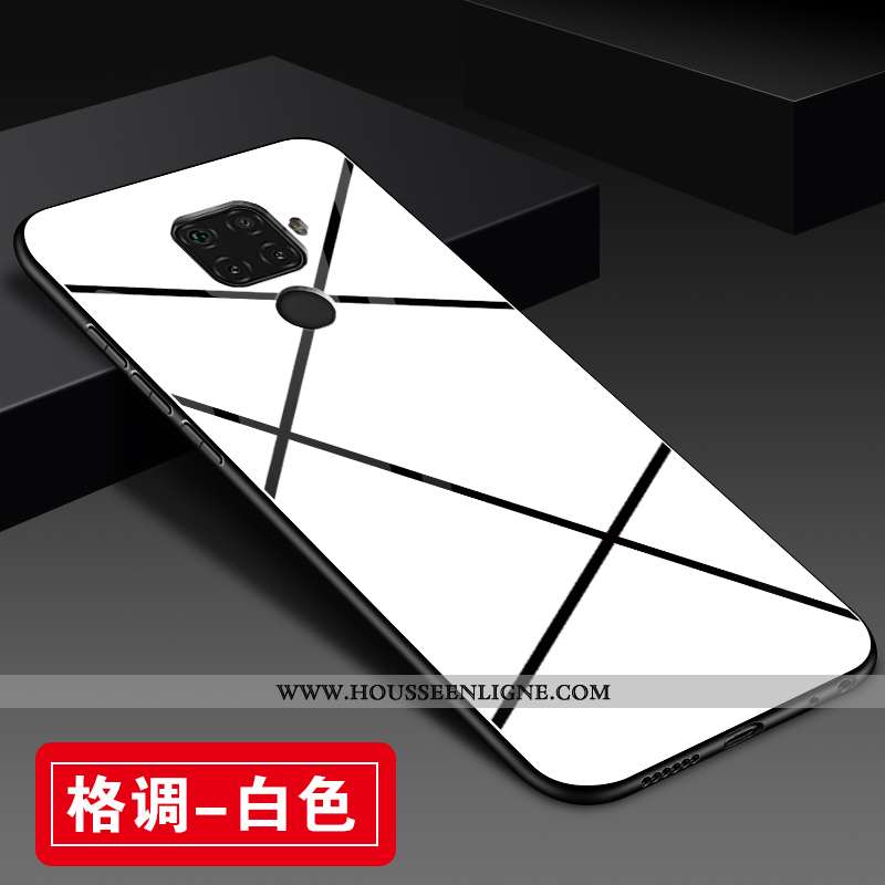 Housse Huawei Mate 30 Lite Protection Verre Personnalité Coque Étui Mode Tout Compris Noir