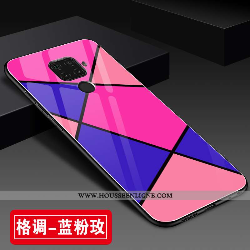 Housse Huawei Mate 30 Lite Protection Verre Personnalité Coque Étui Mode Tout Compris Noir