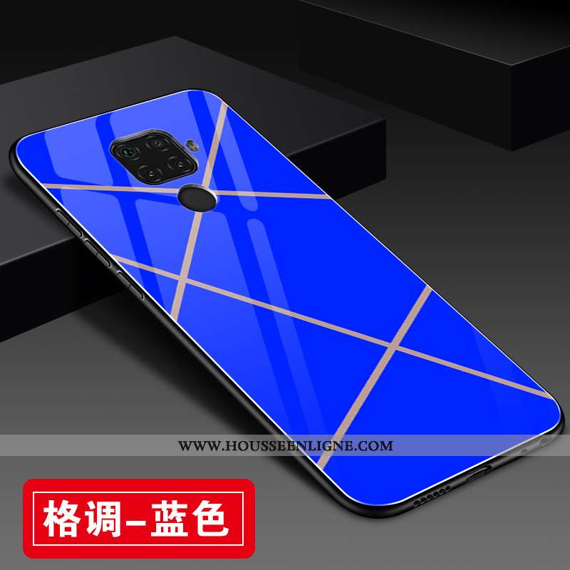 Housse Huawei Mate 30 Lite Protection Verre Personnalité Coque Étui Mode Tout Compris Noir