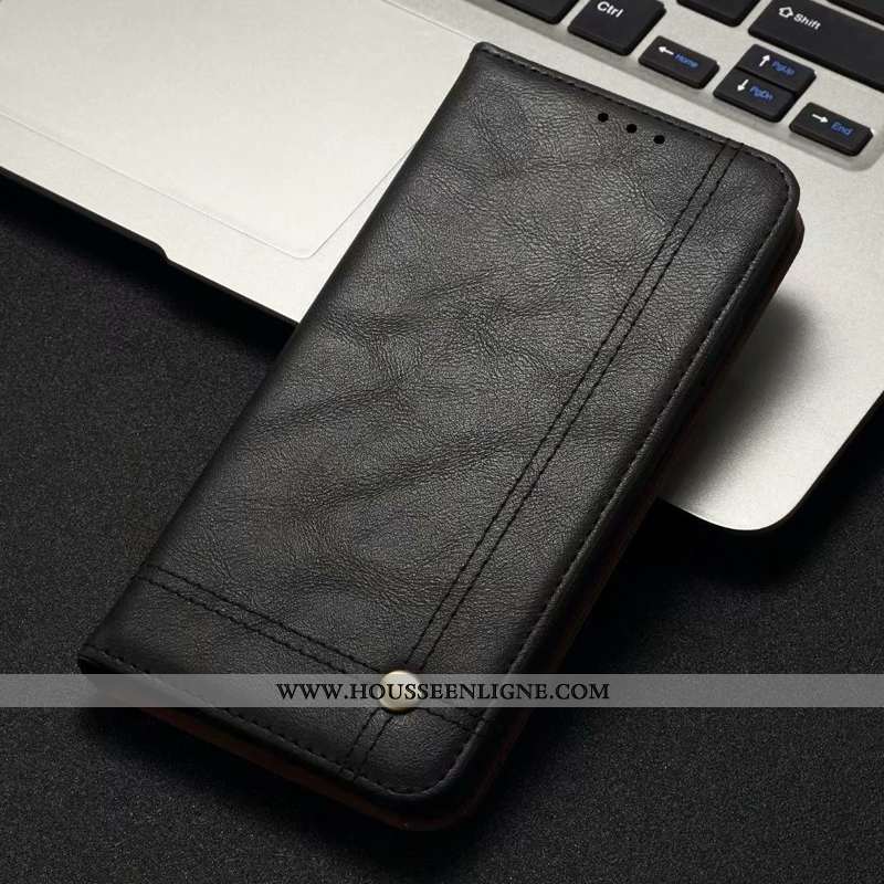 Housse Huawei Mate 30 Mode Protection Étui Cuir Véritable Incassable Tendance Marron