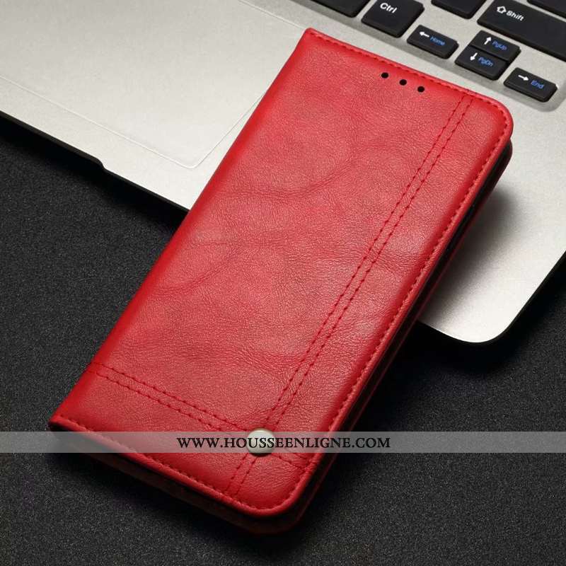 Housse Huawei Mate 30 Mode Protection Étui Cuir Véritable Incassable Tendance Marron