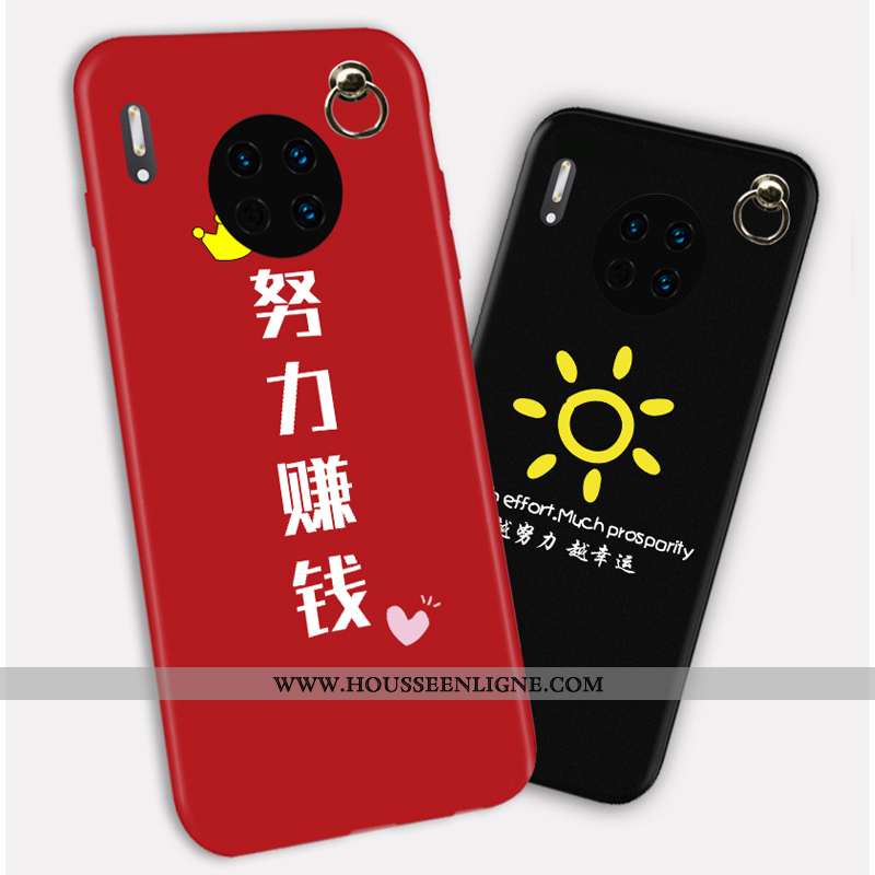 Housse Huawei Mate 30 Personnalité Créatif Rouge Tout Compris Incassable Net Rouge Protection
