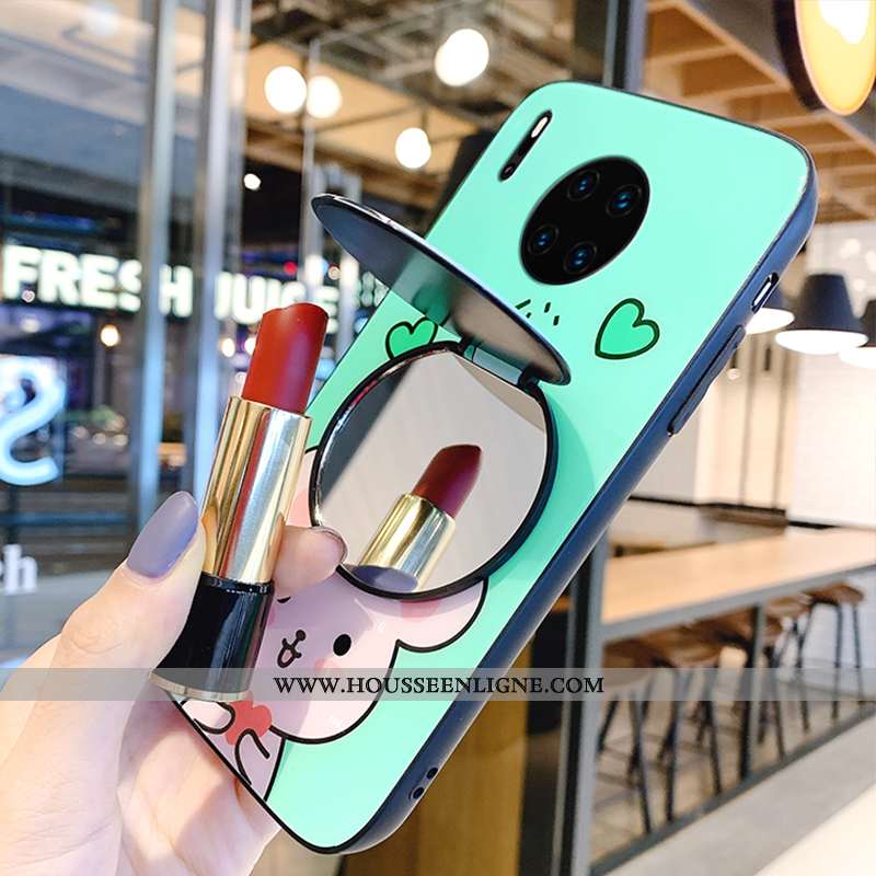 Housse Huawei Mate 30 Pro Dessin Animé Charmant Jeunesse Coque Rouge Téléphone Portable Protection V