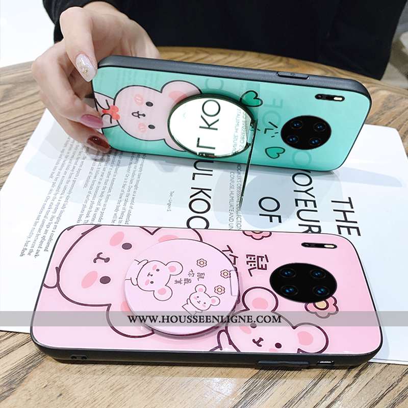 Housse Huawei Mate 30 Pro Dessin Animé Charmant Jeunesse Coque Rouge Téléphone Portable Protection V