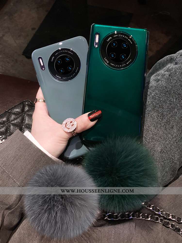 Housse Huawei Mate 30 Pro Tendance Personnalité Incassable Tout Compris Téléphone Portable Vert Net 
