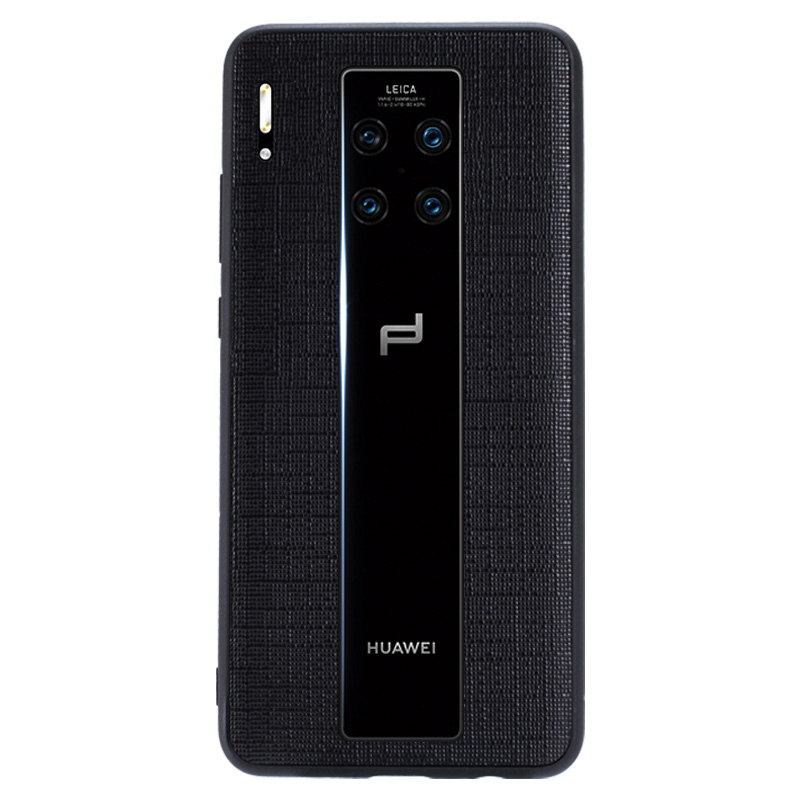 Housse Huawei Mate 30 Rs Cuir Véritable Ultra Incassable Étui Cuir Tendance Bovins Marron
