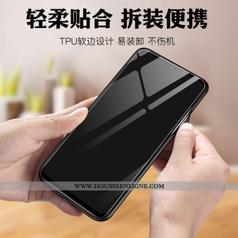 Housse Huawei P Smart 2020 Fluide Doux Silicone Coque Tendance Marron Rat Verre