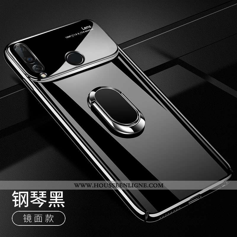 Housse Huawei P Smart+ 2020 Tendance Légère Pu Personnalité Difficile Ultra Téléphone Portable Rouge