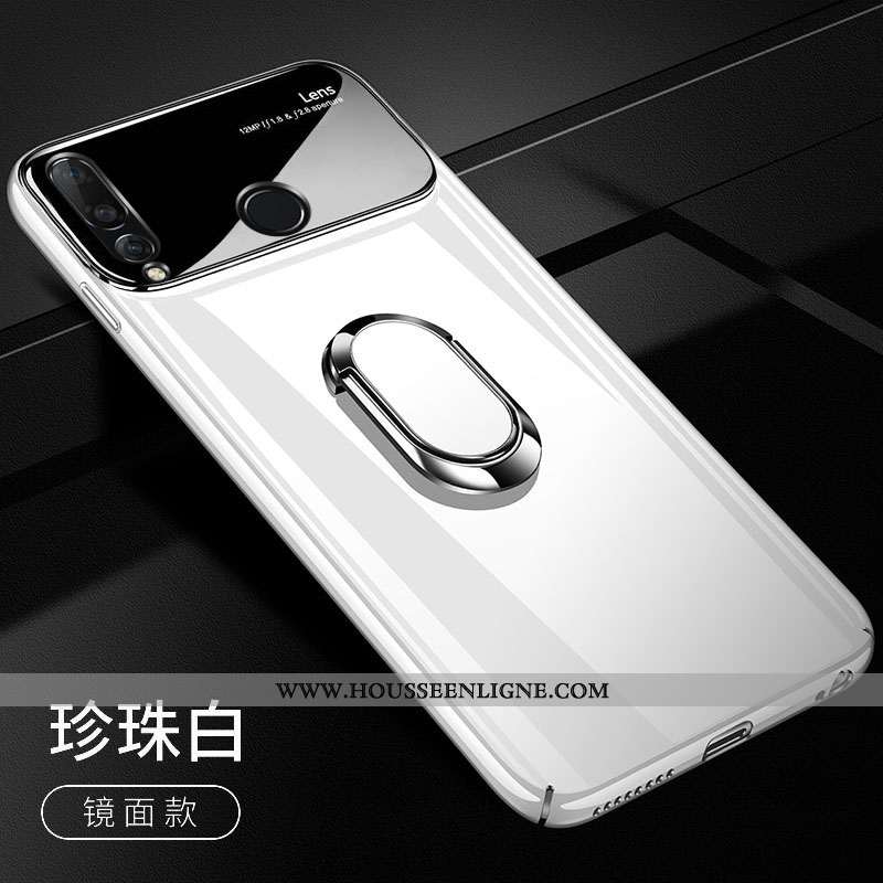 Housse Huawei P Smart+ 2020 Tendance Légère Pu Personnalité Difficile Ultra Téléphone Portable Rouge
