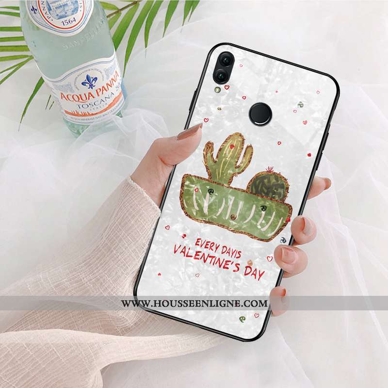Housse Huawei P Smart+ Personnalité Créatif Dessin Animé Vert Légère Ultra Verre Verte