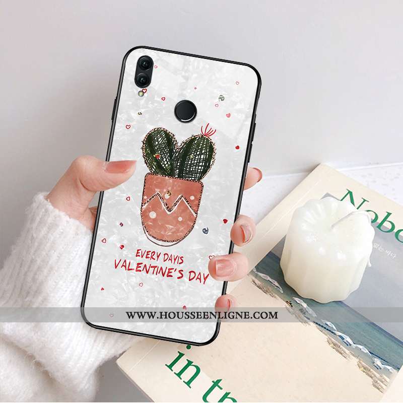 Housse Huawei P Smart+ Personnalité Créatif Dessin Animé Vert Légère Ultra Verre Verte