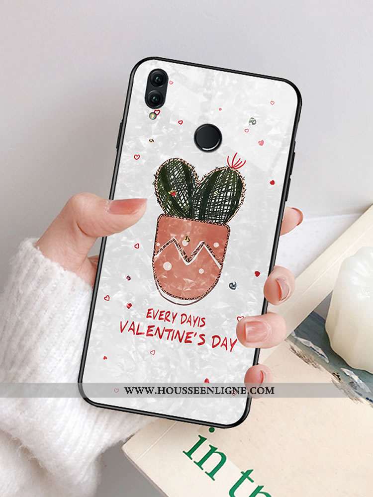 Housse Huawei P Smart+ Personnalité Créatif Dessin Animé Vert Légère Ultra Verre Verte