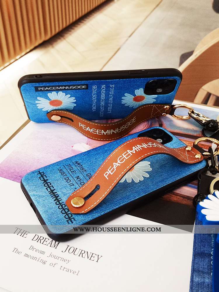 Housse Huawei P Smart+ Tendance Légère Personnalité Mode Ultra Incassable Étui Bleu