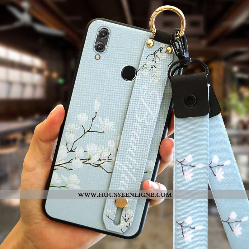 Housse Huawei P Smart+ Tendance Silicone Incassable Étui Rose Tout Compris Téléphone Portable