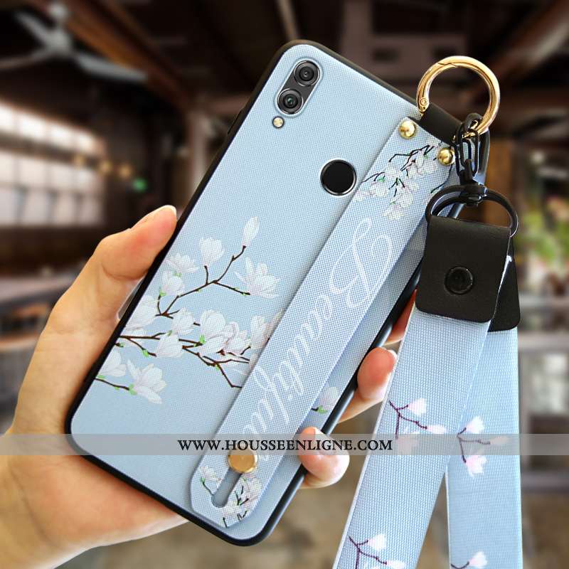 Housse Huawei P Smart+ Tendance Silicone Incassable Étui Rose Tout Compris Téléphone Portable