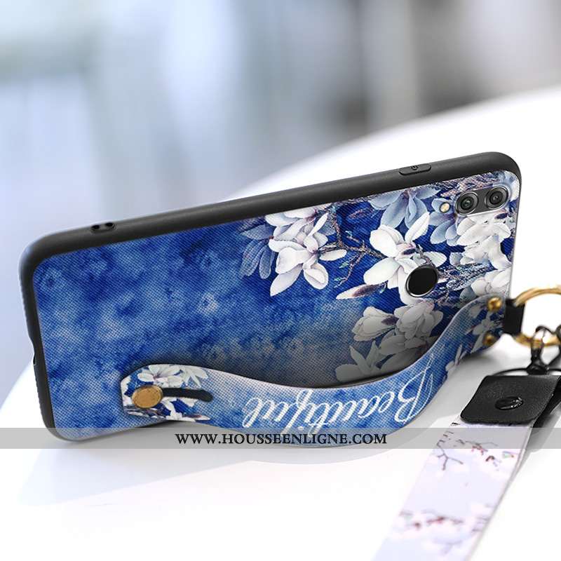 Housse Huawei P Smart+ Tendance Silicone Incassable Étui Rose Tout Compris Téléphone Portable