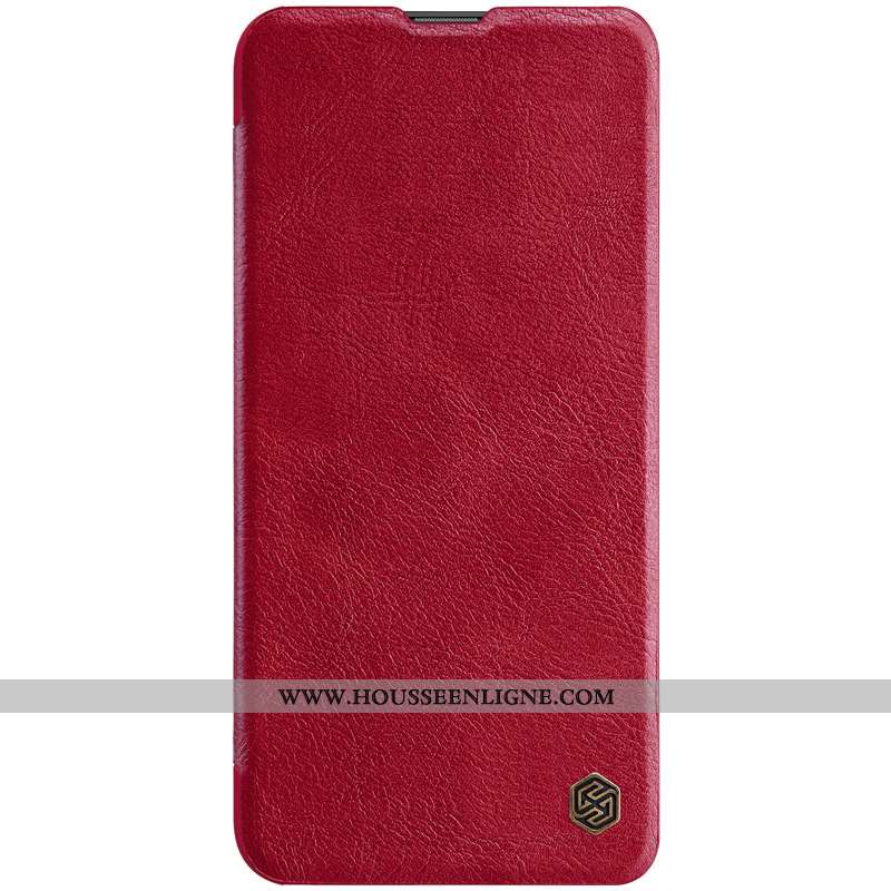 Housse Huawei P Smart Z Cuir Rouge Téléphone Portable Étui