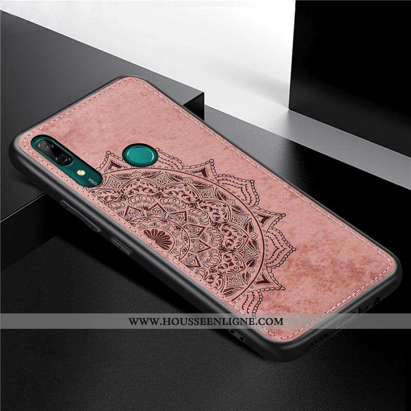 Housse Huawei P Smart Z Personnalité Créatif Coque Téléphone Portable Modèle Fleurie Incassable Tiss