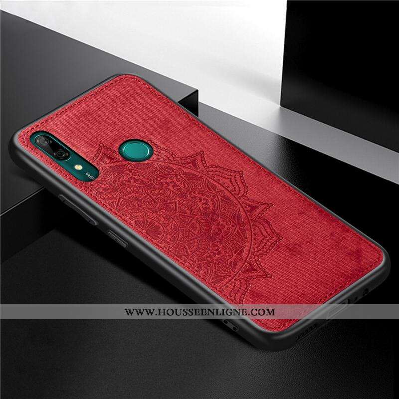 Housse Huawei P Smart Z Personnalité Créatif Coque Téléphone Portable Modèle Fleurie Incassable Tiss