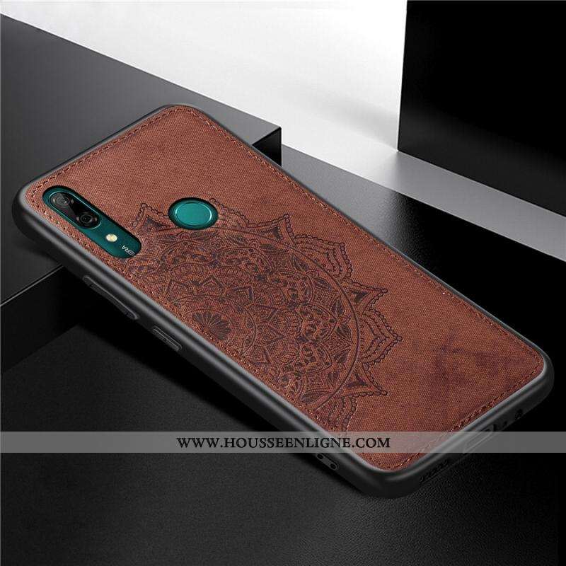 Housse Huawei P Smart Z Personnalité Créatif Coque Téléphone Portable Modèle Fleurie Incassable Tiss