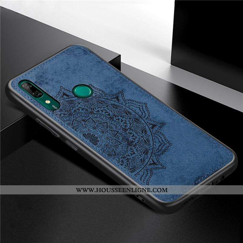 Housse Huawei P Smart Z Personnalité Créatif Coque Téléphone Portable Modèle Fleurie Incassable Tiss