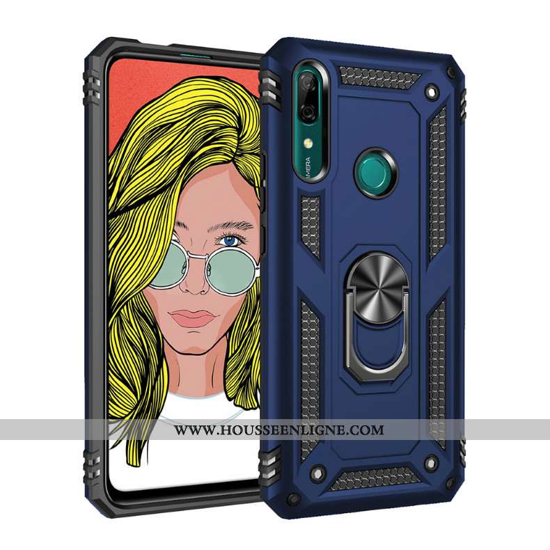 Housse Huawei P Smart Z Personnalité Créatif Or Trois Défenses Tendance Magnétisme Ballon Doré