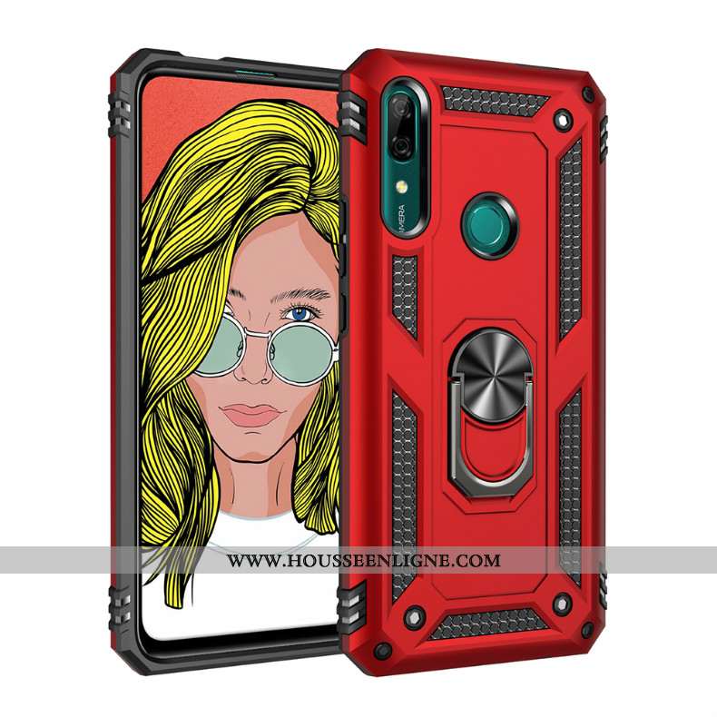 Housse Huawei P Smart Z Personnalité Créatif Or Trois Défenses Tendance Magnétisme Ballon Doré