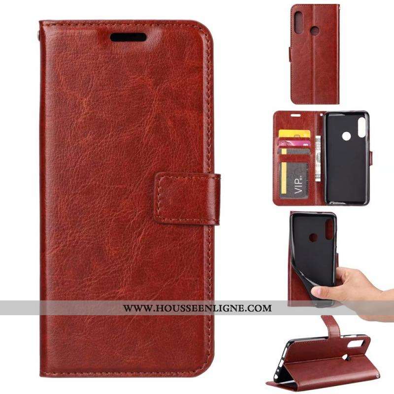 Housse Huawei P Smart Z Protection 2020 Coque Téléphone Portable Étui Marron