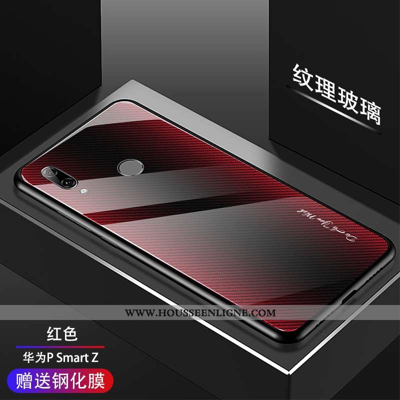 Housse Huawei P Smart Z Protection Verre Modèle Fleurie Coque Téléphone Portable Tout Compris Membra