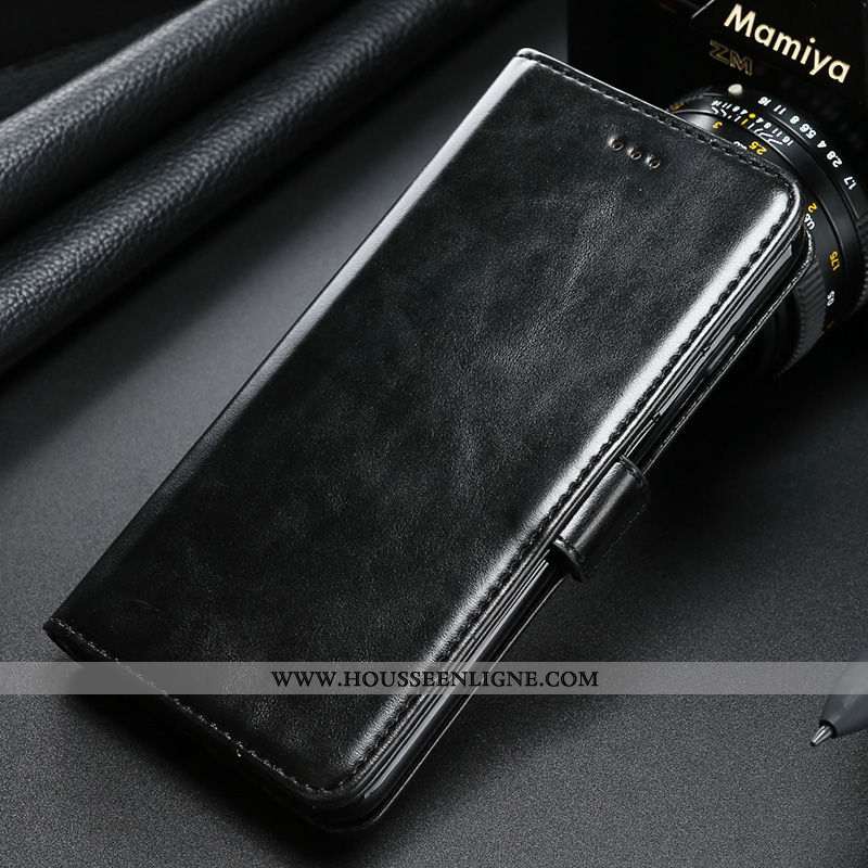 Housse Huawei P20 Cuir Véritable Téléphone Portable Rouge Plier Jaune Reversible