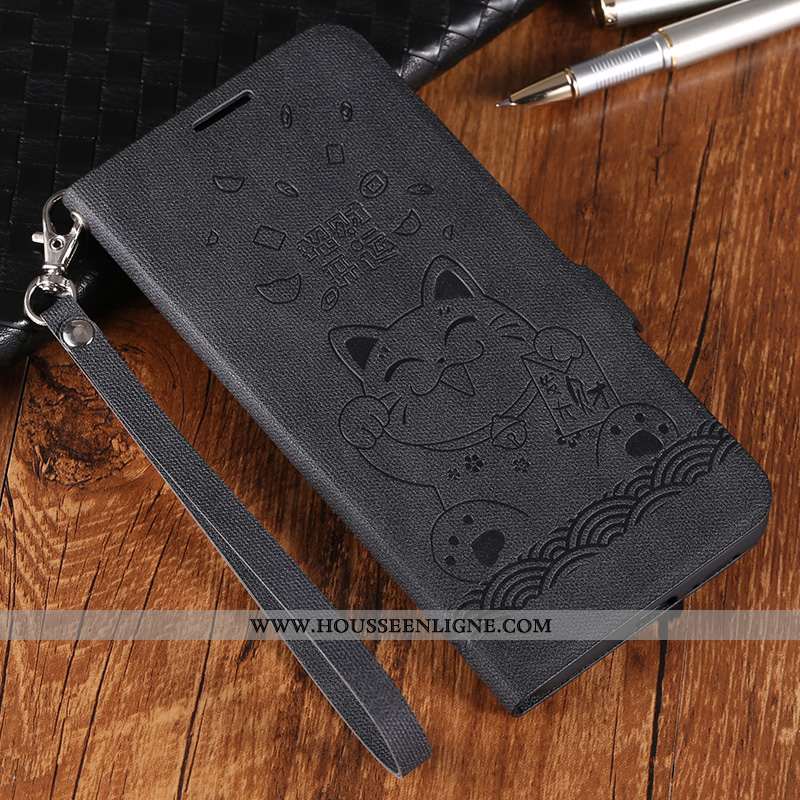 Housse Huawei P20 Lite Cuir Protection Luxe Incassable Téléphone Portable Coque Marron