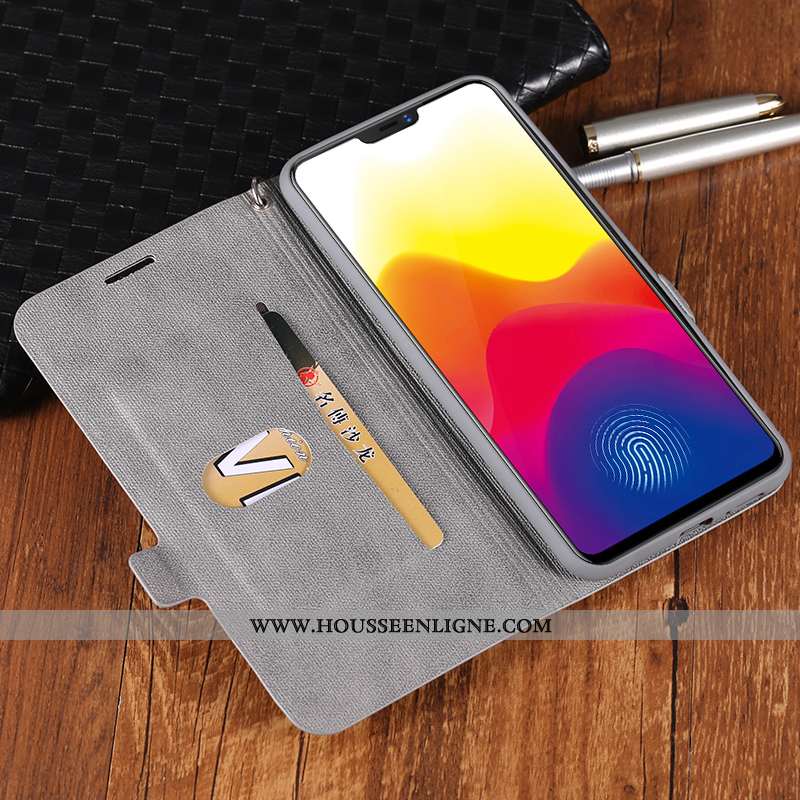 Housse Huawei P20 Lite Cuir Protection Luxe Incassable Téléphone Portable Coque Marron