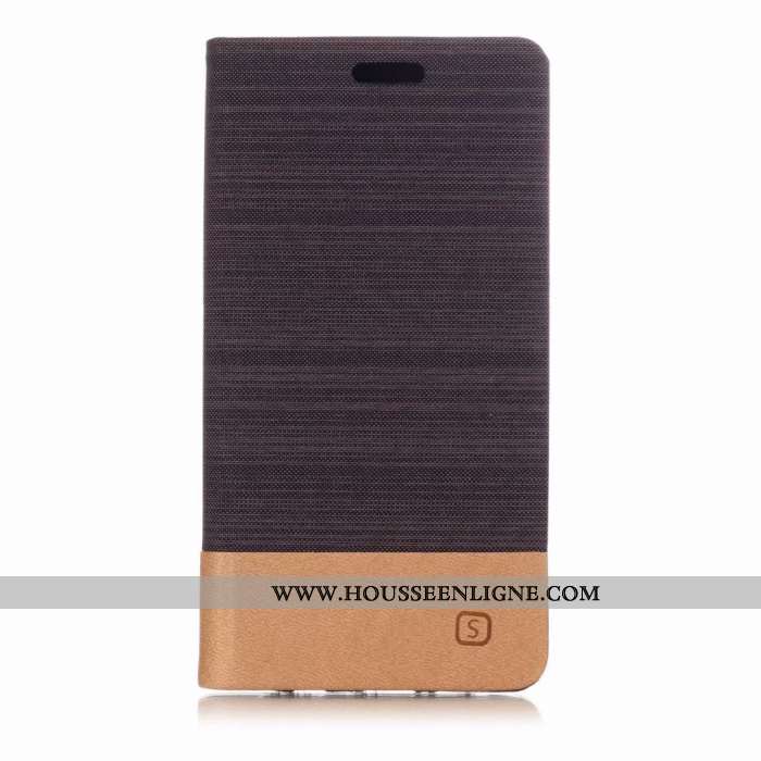 Housse Huawei P20 Lite Cuir Protection Étui Téléphone Portable Coque Clamshell Gris