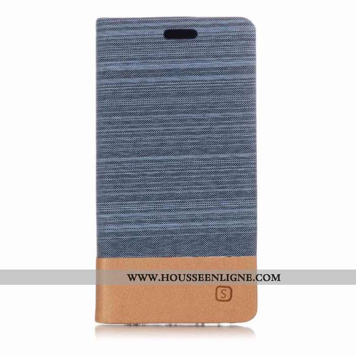 Housse Huawei P20 Lite Cuir Protection Étui Téléphone Portable Coque Clamshell Gris