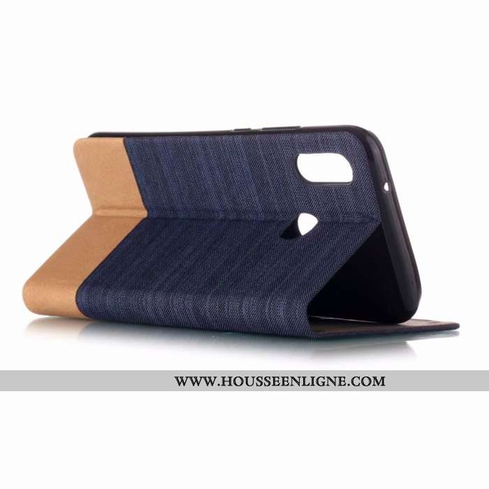 Housse Huawei P20 Lite Cuir Protection Étui Téléphone Portable Coque Clamshell Gris