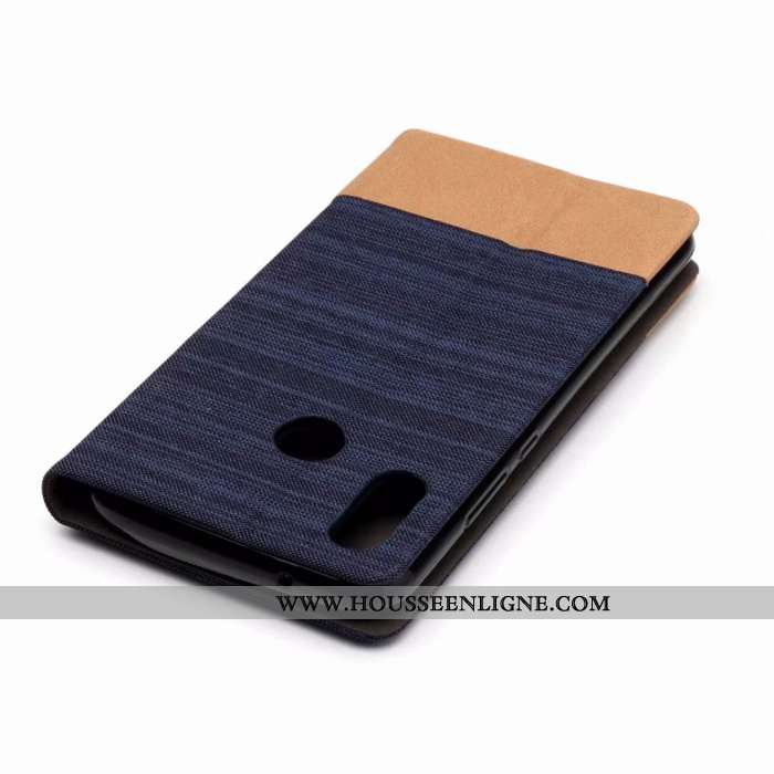 Housse Huawei P20 Lite Cuir Protection Étui Téléphone Portable Coque Clamshell Gris