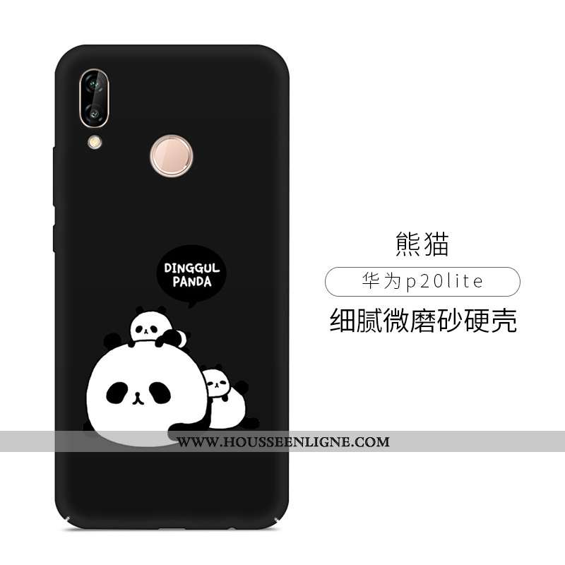 Housse Huawei P20 Lite Tendance Protection Coque Jeunesse Difficile Simple Téléphone Portable Rouge