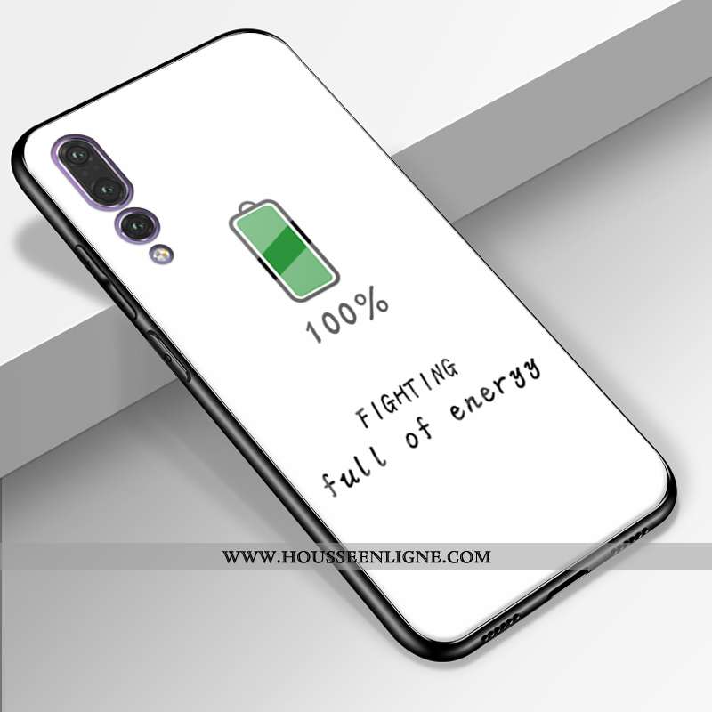 Housse Huawei P20 Pro Cuir Véritable Silicone Amoureux Téléphone Portable Personnalité Incassable Ét