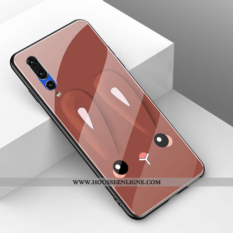 Housse Huawei P20 Pro Dessin Animé Tendance Lapin Coque Téléphone Portable Étui Personnalité Jaune