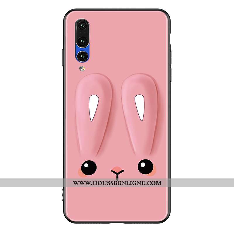 Housse Huawei P20 Pro Dessin Animé Tendance Lapin Coque Téléphone Portable Étui Personnalité Jaune
