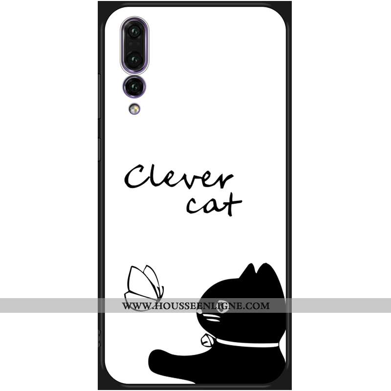 Housse Huawei P20 Pro Fluide Doux Rose Incassable Téléphone Portable Étui Tout Compris Coque