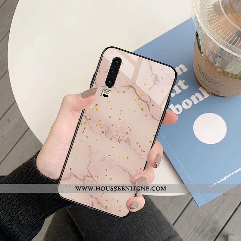 Housse Huawei P30 Créatif Dessin Animé Silicone Coque Tendance Personnalité Frais Verte