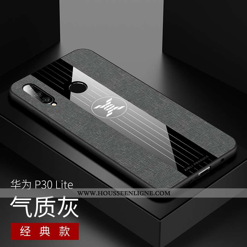 Housse Huawei P30 Lite Personnalité Créatif Ornements Suspendus Incassable Net Rouge Silicone Flanel