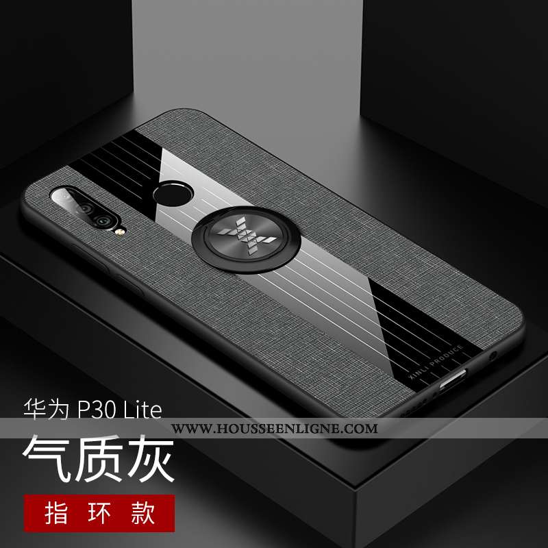 Housse Huawei P30 Lite Personnalité Créatif Ornements Suspendus Incassable Net Rouge Silicone Flanel