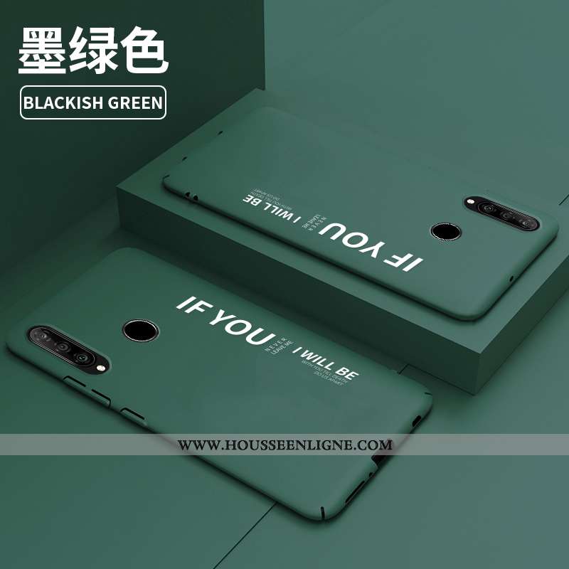 Housse Huawei P30 Lite Personnalité Créatif Tendance Ultra Net Rouge Protection Légère Verte