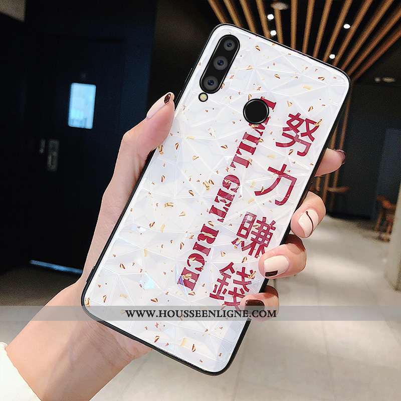 Housse Huawei P30 Lite Protection Personnalité Net Rouge Étui Dessin Animé Jeunesse Tendance Bordeau