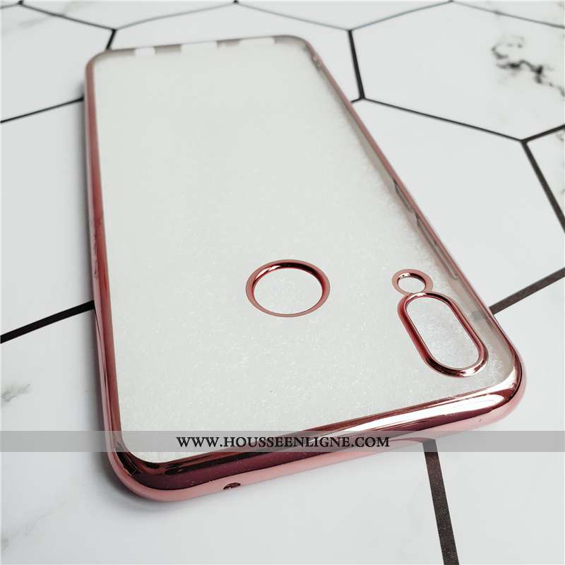 Housse Huawei P30 Lite Silicone Protection Personnalité Étui Tout Compris Fluide Doux Légère Doré